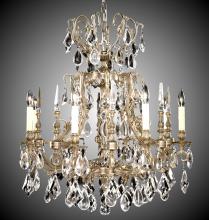  CH7015-A-08G-ST - 10 Light Parisian Chandelier